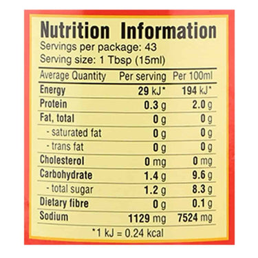 WOH-HUP-Premium Light Soya Sauce-730g
